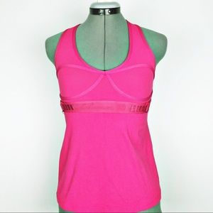 Lululemon Fuchsia Pink Built-in Bra Tank Top 4 / 6
